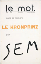 Le Mot n° 2, décembre 1914. le mot